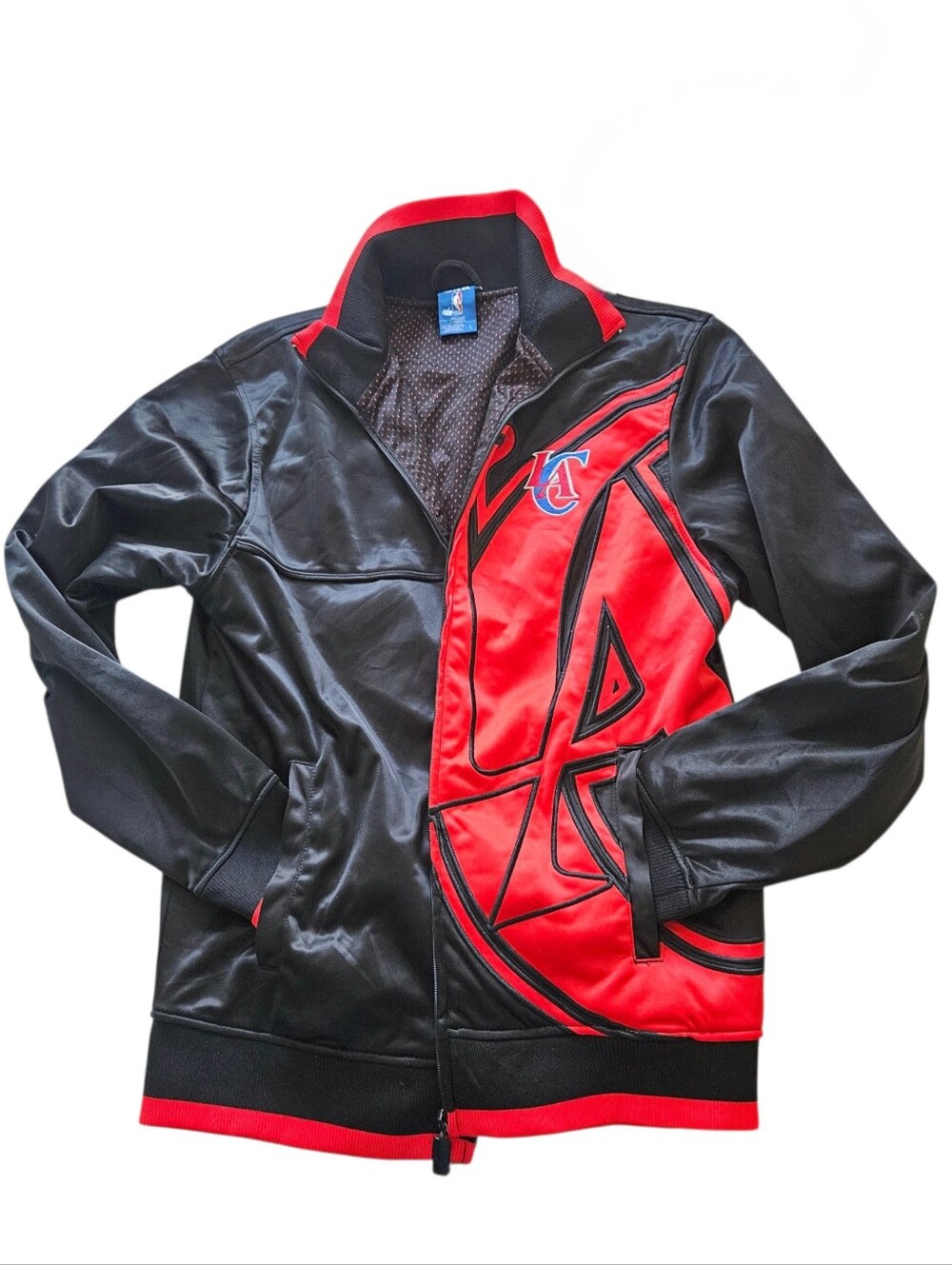 Black and red UNK NBA Los Angeles Clippers track jacket Clippers NBA Sz.L